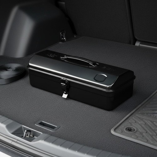 Metal tool box - metal,
